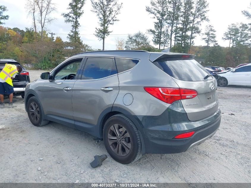 2014 Hyundai Santa Fe Sport 2.4L VIN: 5XYZU3LB9EG217347 Lot: 40733377