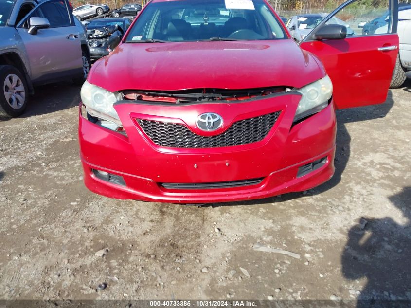 2007 Toyota Camry Se V6 VIN: 4T1BK46K97U010012 Lot: 40733385