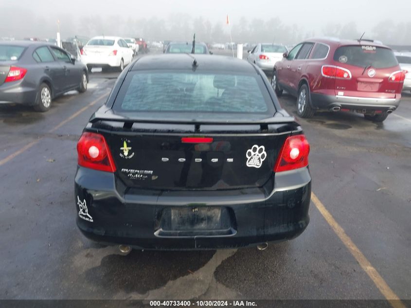 2013 Dodge Avenger Se V6 VIN: 1C3CDZAG5DN621541 Lot: 40733400