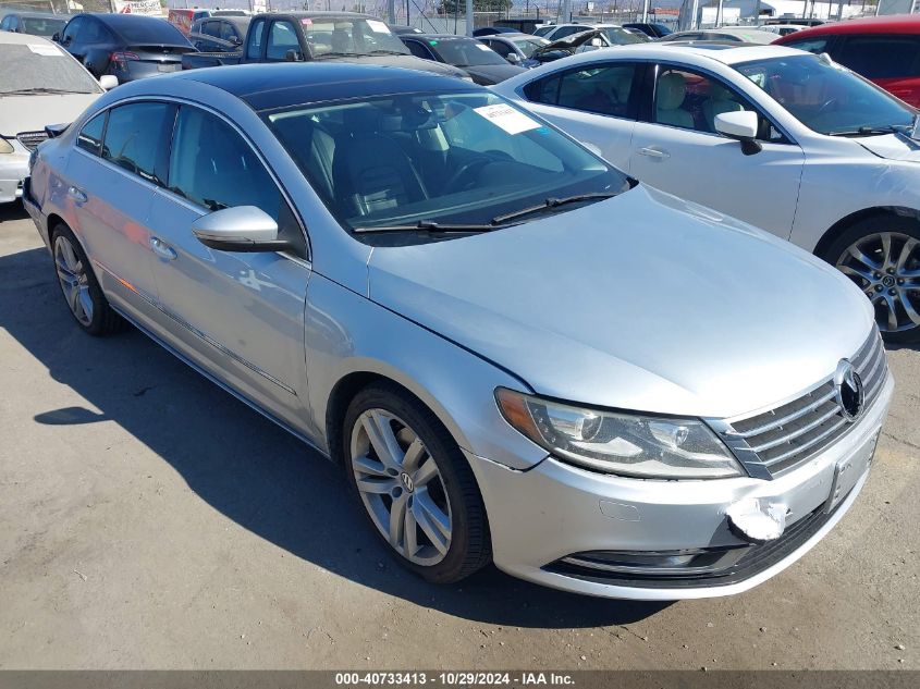 2013 Volkswagen Cc Lux VIN: WVWRP7AN2DE525401 Lot: 40733413