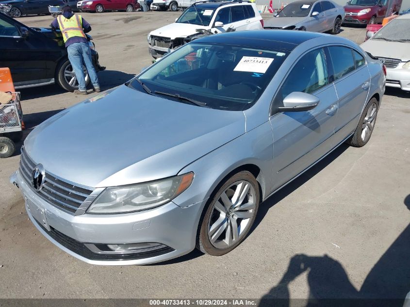 2013 Volkswagen Cc Lux VIN: WVWRP7AN2DE525401 Lot: 40733413