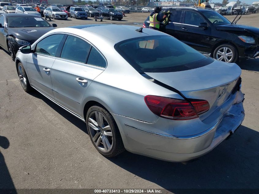 2013 Volkswagen Cc Lux VIN: WVWRP7AN2DE525401 Lot: 40733413