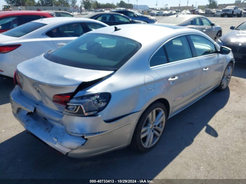 2013 Volkswagen Cc Lux VIN: WVWRP7AN2DE525401 Lot: 40733413