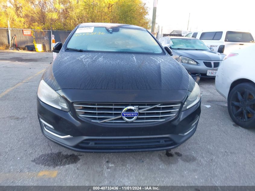 2015 Volvo S60 Premier VIN: YV1612TK4F1345481 Lot: 40733436