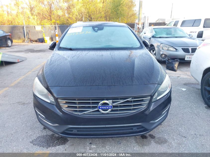 2015 Volvo S60 Premier VIN: YV1612TK4F1345481 Lot: 40733436