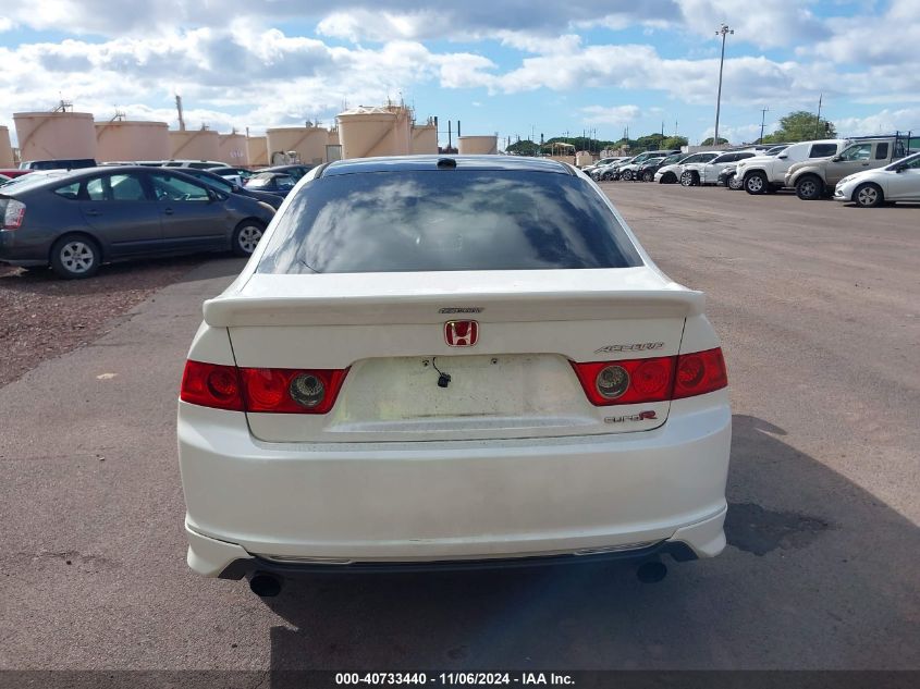 2006 Acura Tsx VIN: JH4CL968X6C020316 Lot: 40733440