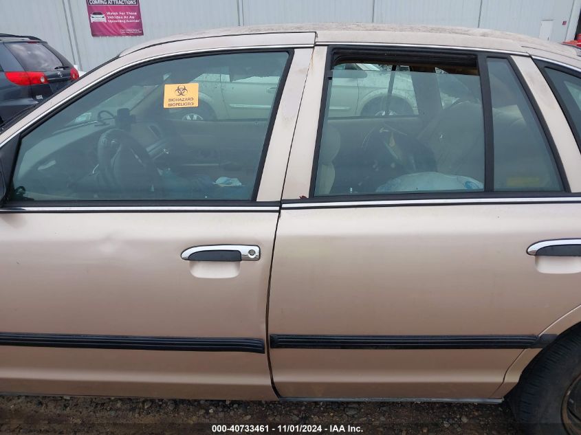 1996 Ford Crown Victoria Police Interceptor VIN: 2FALP71W2TX137361 Lot: 40733461