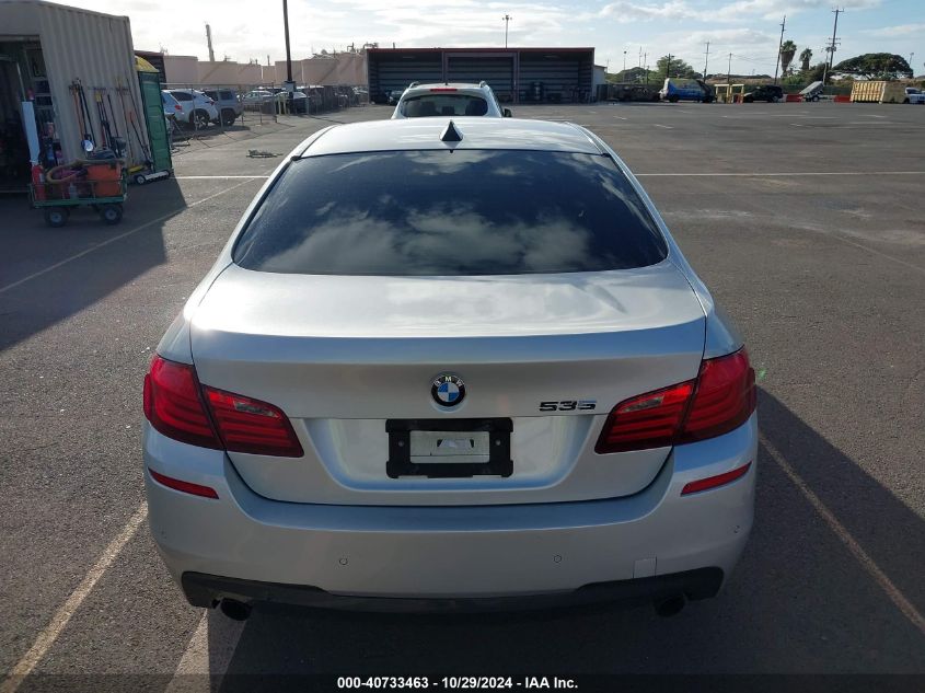 2012 BMW 5 Series 535I VIN: WBAFR7C52CC810844 Lot: 40733463