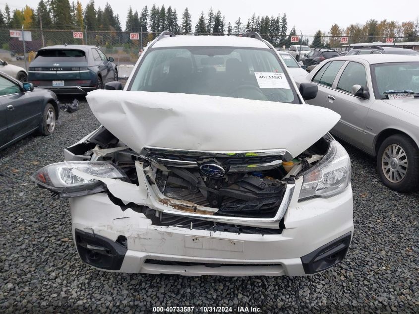 2018 Subaru Forester 2.5I VIN: JF2SJABC0JH460895 Lot: 40733587