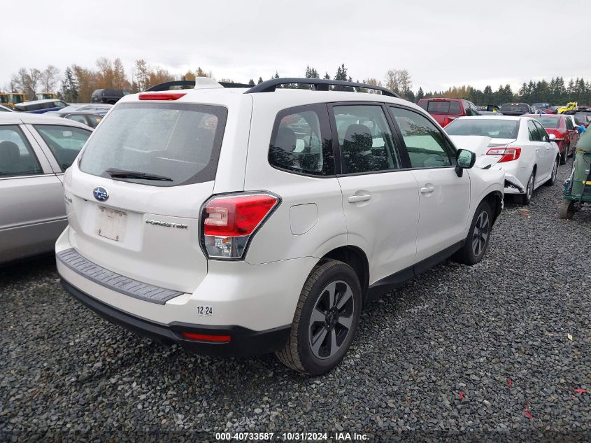 2018 Subaru Forester 2.5I VIN: JF2SJABC0JH460895 Lot: 40733587