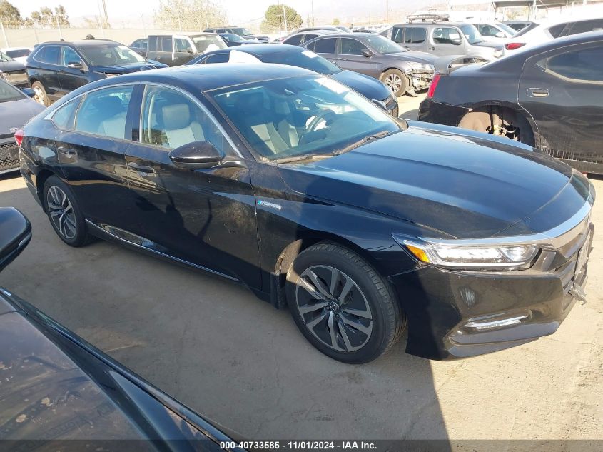 2019 Honda Accord Hybrid Ex VIN: 1HGCV3F41KA003787 Lot: 40733585