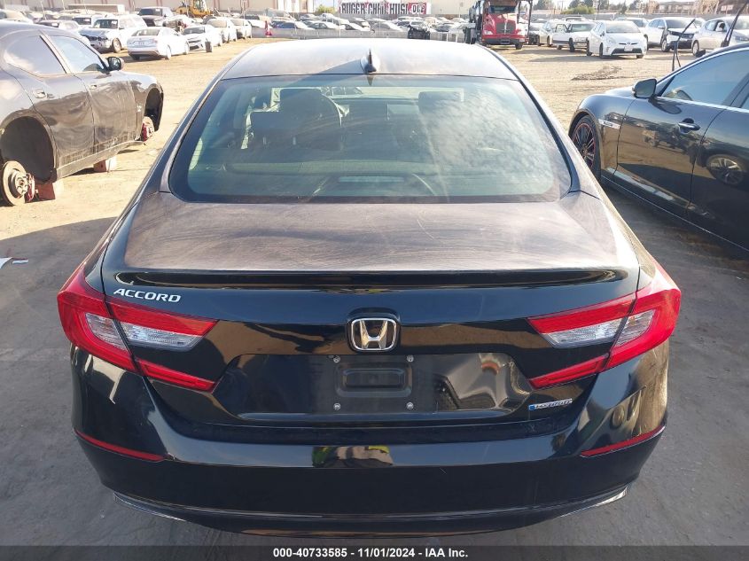 2019 Honda Accord Hybrid Ex VIN: 1HGCV3F41KA003787 Lot: 40733585