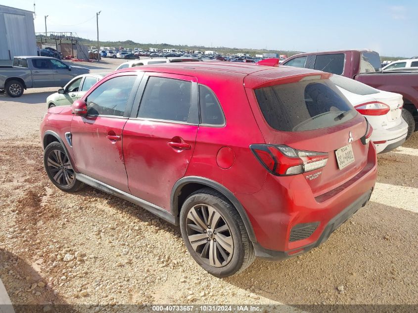 2021 Mitsubishi Outlander Sport 2.0 Be Awc/2.0 Es Awc/2.0 Le Awc/2.0 Se Awc VIN: JA4ARUAU6MU021219 Lot: 40733657