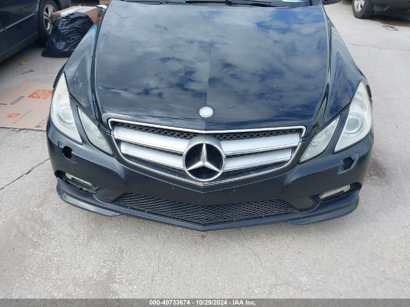 2011 Mercedes-Benz E 550 VIN: WDDKJ7CBXBF126724 Lot: 40733674