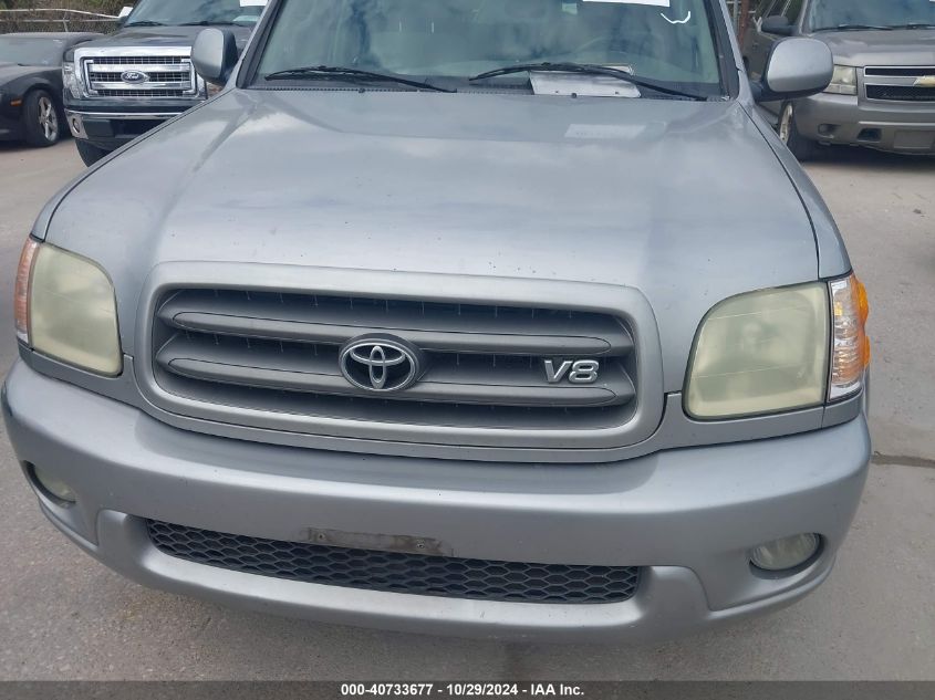 2004 Toyota Sequoia Sr5 V8 VIN: 5TDZT34A04S233785 Lot: 40733677