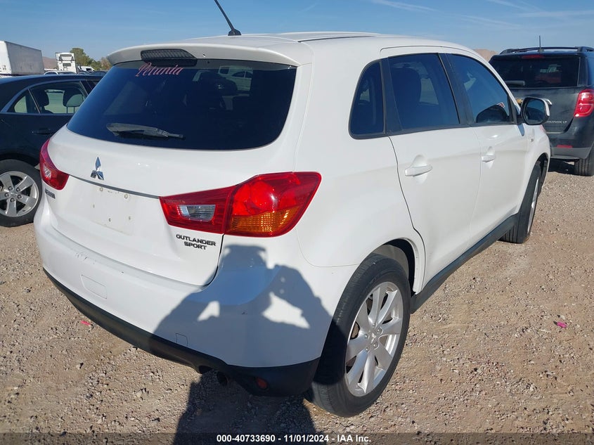 2013 MITSUBISHI OUTLANDER SPORT ES - 4A4AP3AU6DE019009