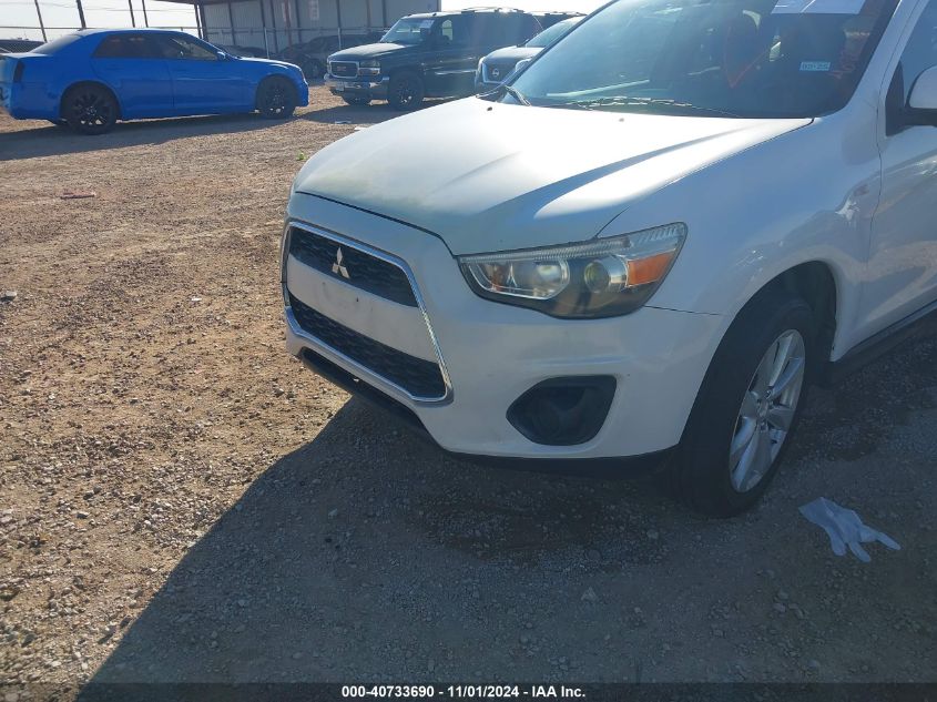 2013 Mitsubishi Outlander Sport Es VIN: 4A4AP3AU6DE019009 Lot: 40733690