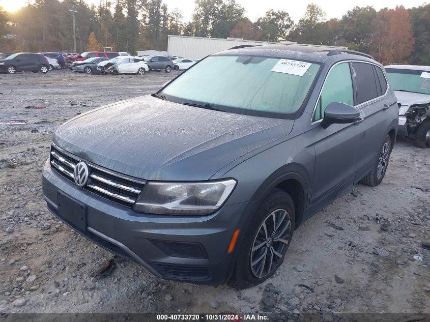 2019 VOLKSWAGEN TIGUAN 2.0T SE/2.0T SEL/2.0T SEL R-LINE/2.0T SEL R-LINE BLACK - 3VV2B7AX1KM013638