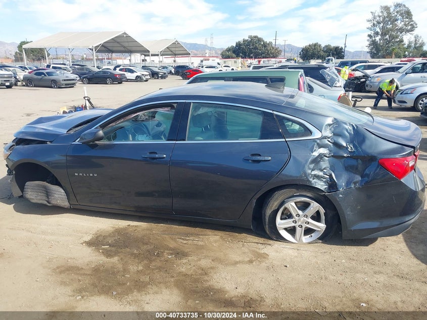 VIN 1G1ZC5ST9LF079830 2020 CHEVROLET MALIBU FWD 1FL