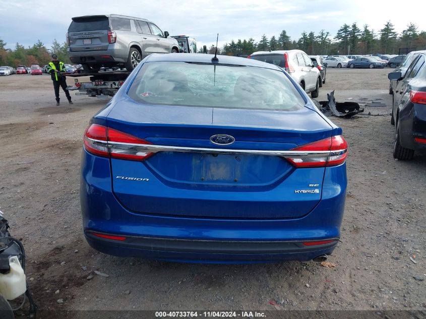 VIN 3FA6P0LU2HR357198 2017 Ford Fusion, Hybrid SE no.16