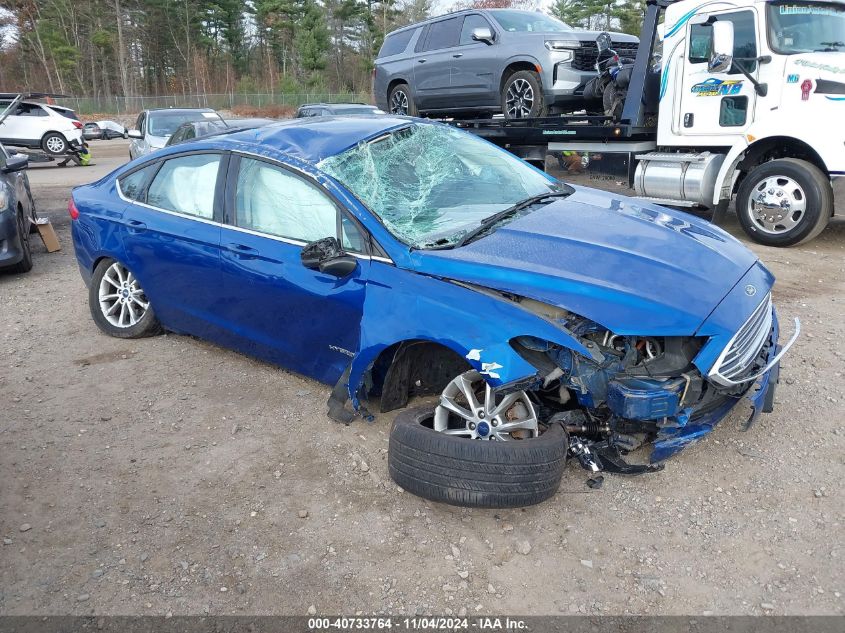 VIN 3FA6P0LU2HR357198 2017 Ford Fusion, Hybrid SE no.1