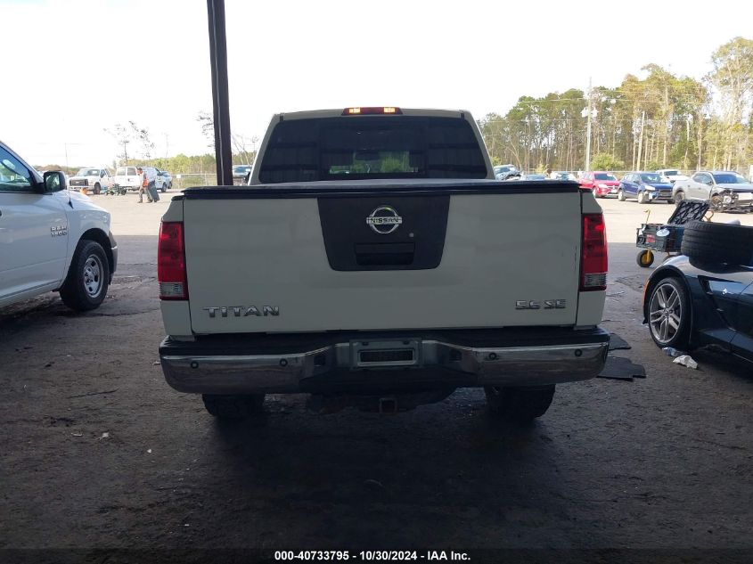 2007 Nissan Titan Se VIN: 1N6AA07B97N217176 Lot: 40733795