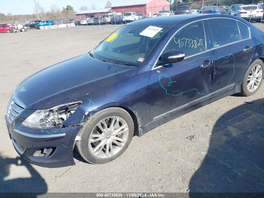 2012 Hyundai Genesis 4.6 VIN: KMHGC4DF6CU176121 Lot: 40733825