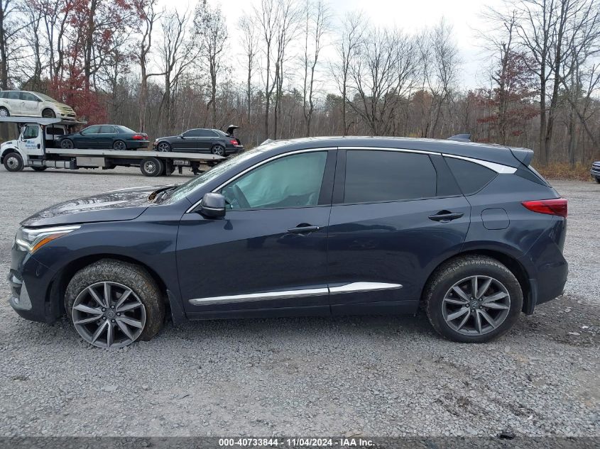 2020 Acura Rdx Technology Package VIN: 5J8TC2H55LL012262 Lot: 40733844