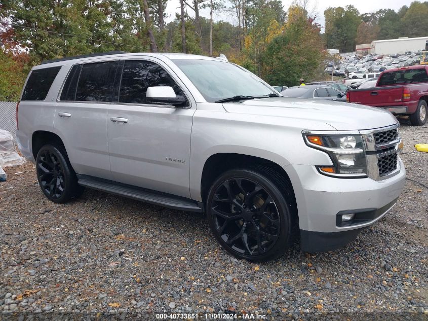 2015 Chevrolet Tahoe Lt VIN: 1GNSKBKC0FR657592 Lot: 40733851