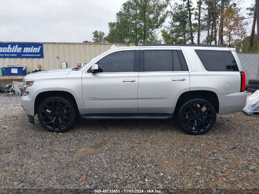 2015 Chevrolet Tahoe Lt VIN: 1GNSKBKC0FR657592 Lot: 40733851