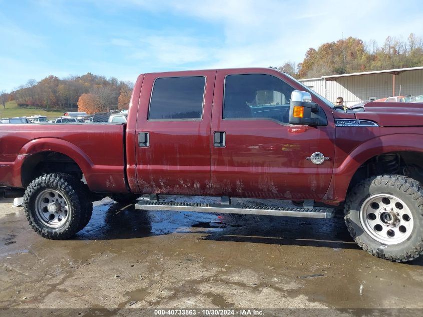 2012 Ford F-250 Xlt VIN: 1FT7W2BT9CEC24584 Lot: 40733863