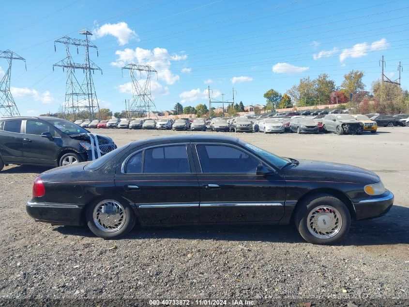 1998 Lincoln Continental VIN: 1LNFM97D1WY737346 Lot: 40733872