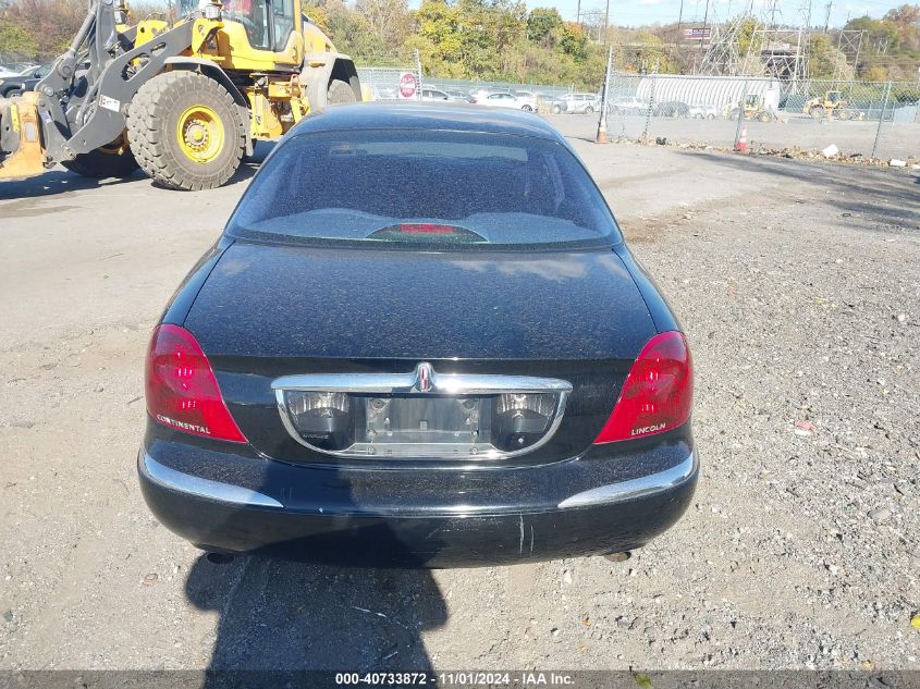 1998 Lincoln Continental VIN: 1LNFM97D1WY737346 Lot: 40733872