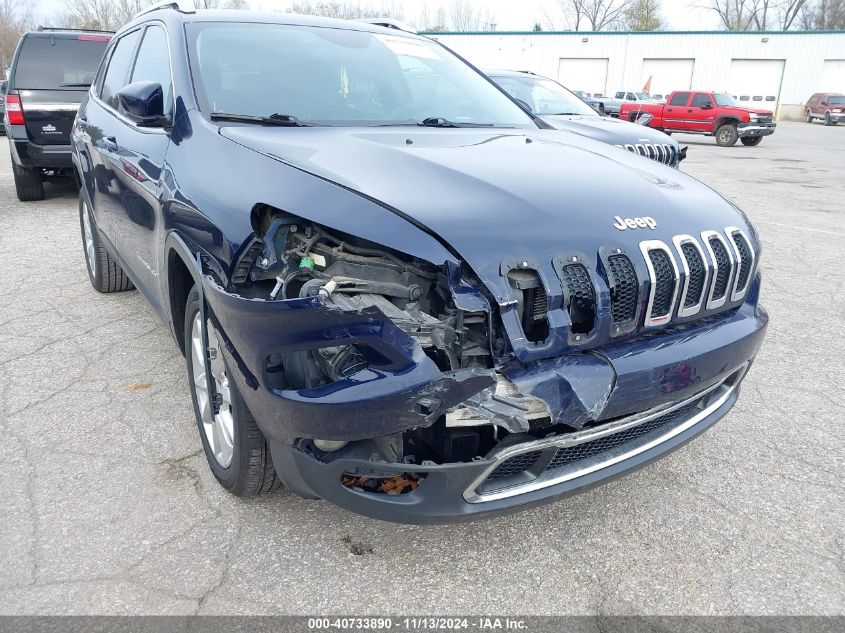 2015 Jeep Cherokee Limited VIN: 1C4PJLDS8FW603096 Lot: 40733890