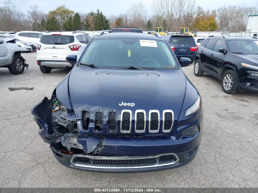 2015 Jeep Cherokee Limited VIN: 1C4PJLDS8FW603096 Lot: 40733890