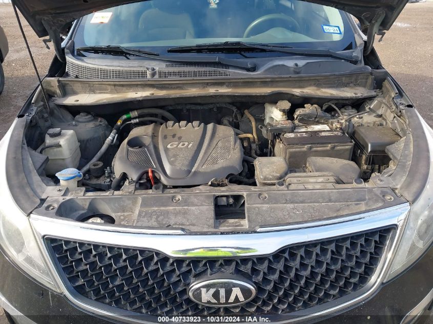 2014 Kia Sportage Lx VIN: KNDPBCAC0E7559906 Lot: 40733923