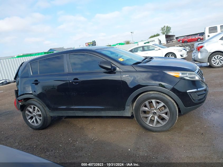 2014 Kia Sportage Lx VIN: KNDPBCAC0E7559906 Lot: 40733923