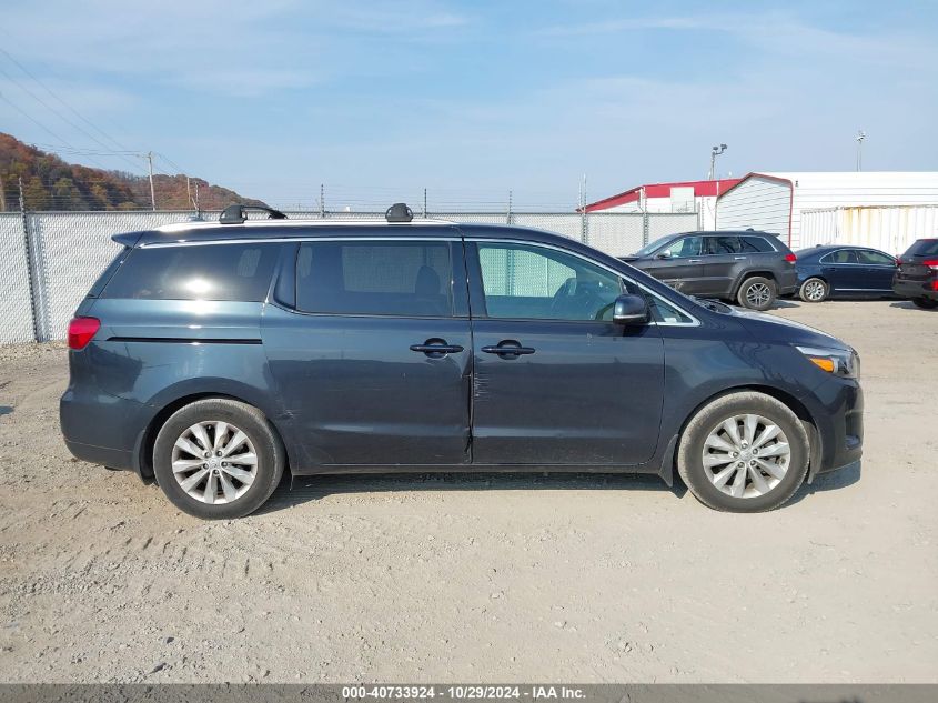 2016 Kia Sedona Ex VIN: KNDMC5C14G6136634 Lot: 40733924