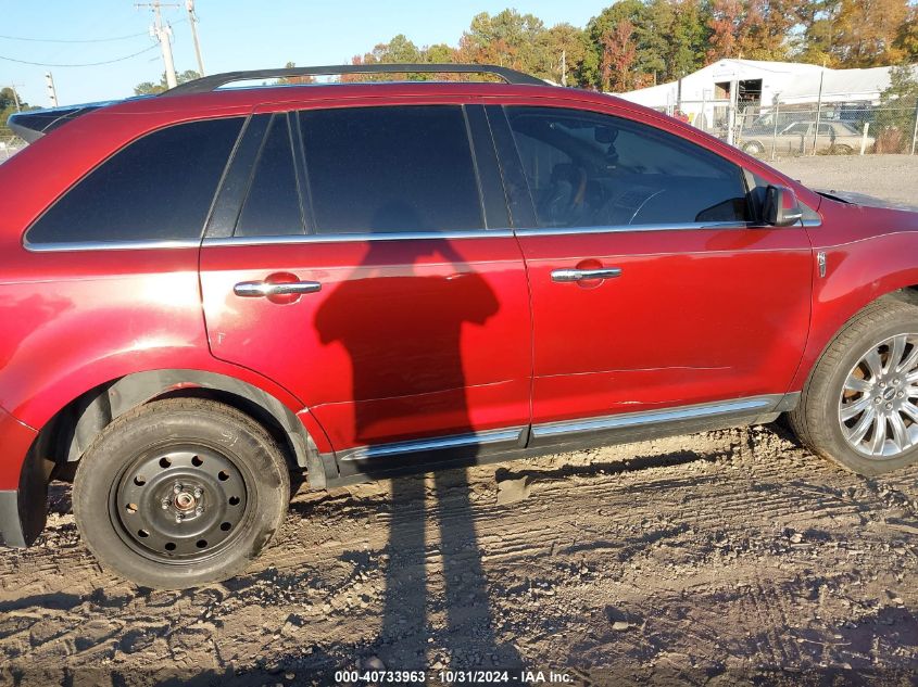 2014 Lincoln Mkx VIN: 2LMDJ8JKXEBL07002 Lot: 40733963