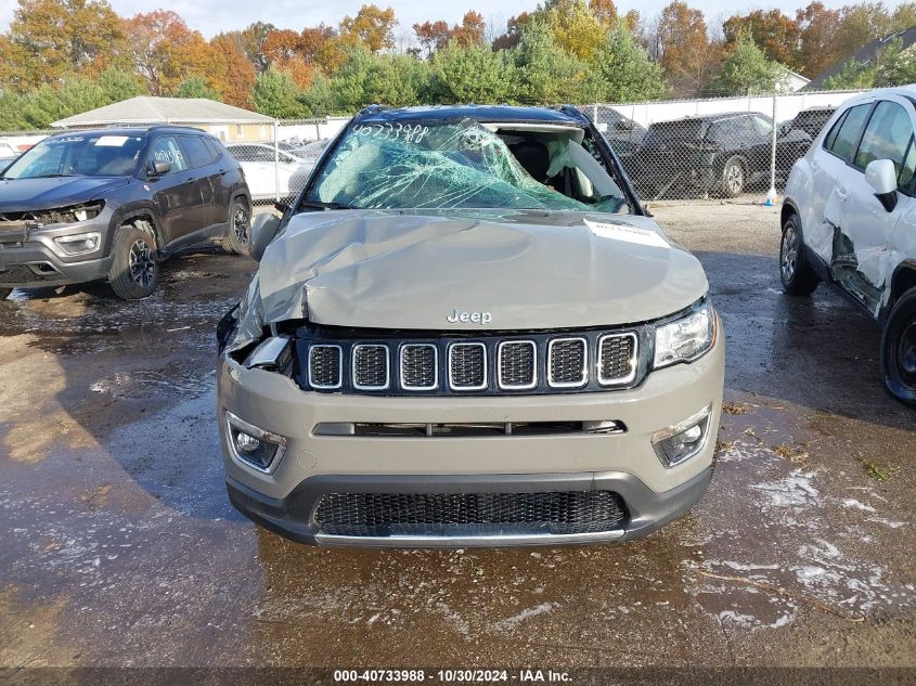 2019 Jeep Compass Limited 4X4 VIN: 3C4NJDCB3KT766365 Lot: 40733988