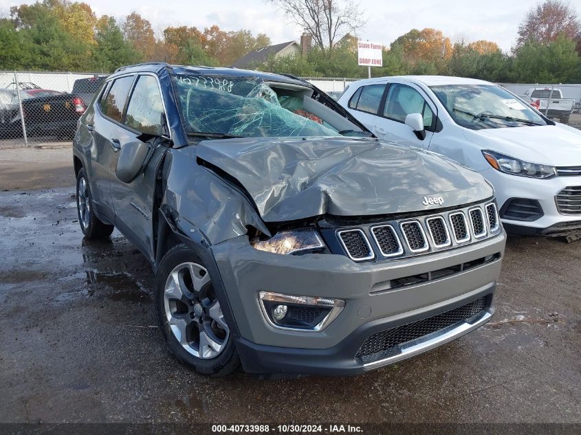 2019 Jeep Compass Limited 4X4 VIN: 3C4NJDCB3KT766365 Lot: 40733988