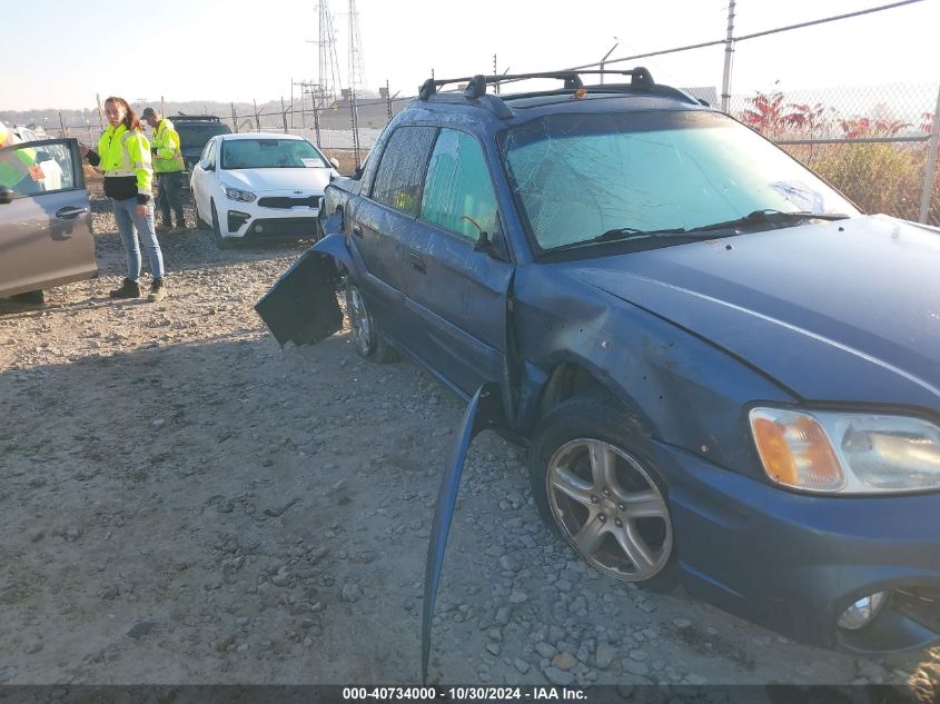 2006 Subaru Baja Sport VIN: 4S4BT62C467102861 Lot: 40734000