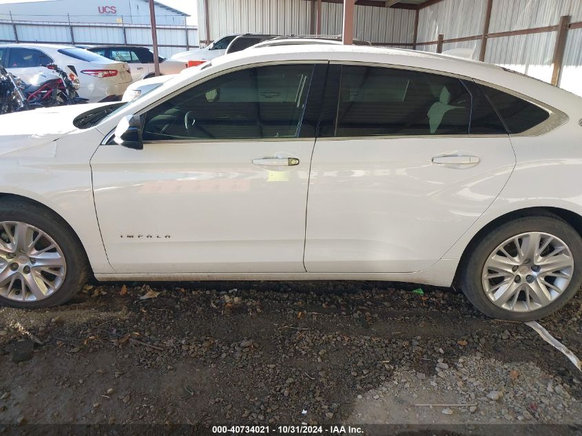 2017 Chevrolet Impala Ls VIN: 2G11Z5S38H9191045 Lot: 40734021