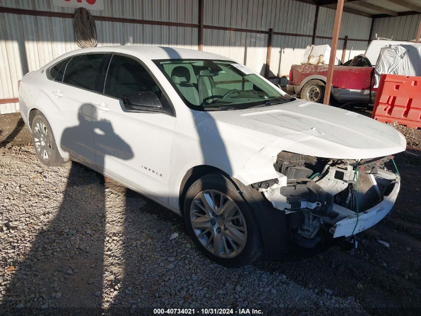 VIN 2G11Z5S38H9191045 2017 Chevrolet Impala, LS no.1