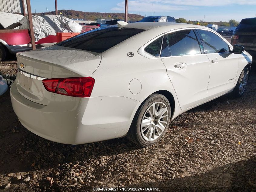 VIN 2G11Z5S38H9191045 2017 Chevrolet Impala, LS no.4