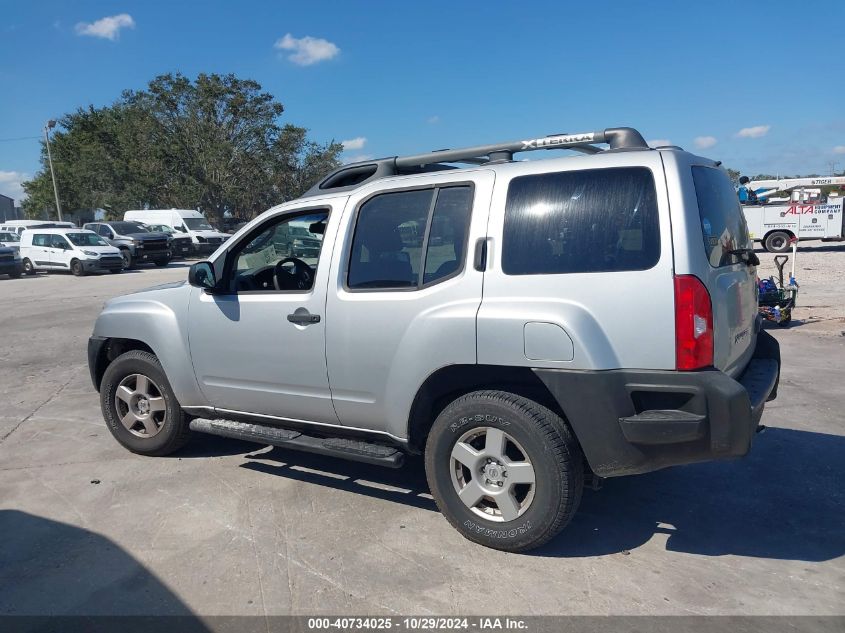 2007 Nissan Xterra S VIN: 5N1AN08U97C526676 Lot: 40734025