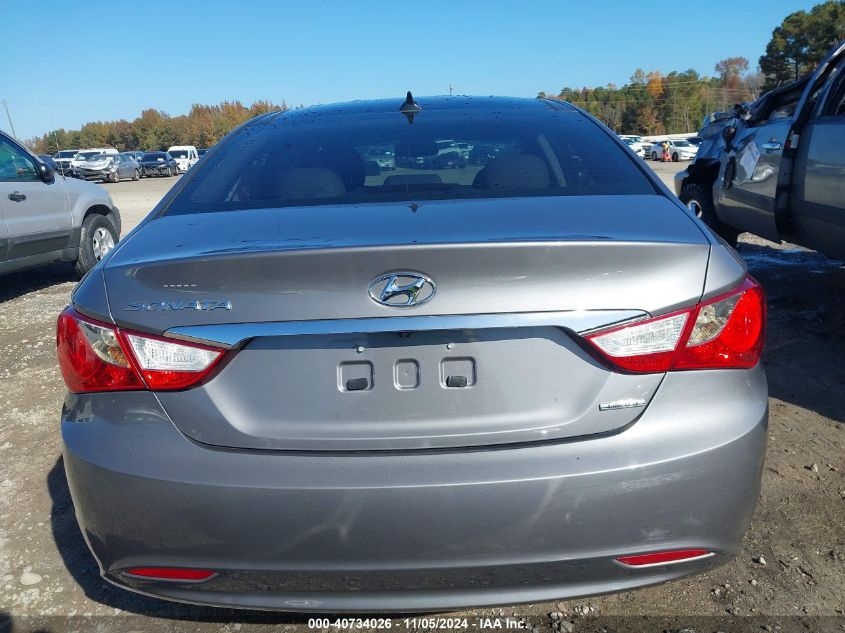 2012 Hyundai Sonata Limited VIN: 5NPEC4AC6CH393586 Lot: 40734026