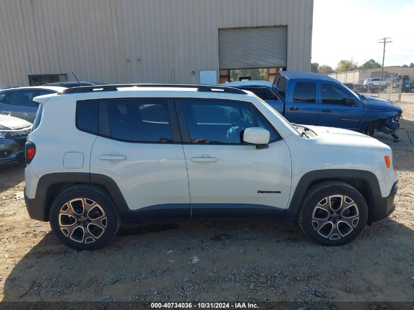 2015 Jeep Renegade Latitude VIN: ZACCJABT5FPB35016 Lot: 40734036