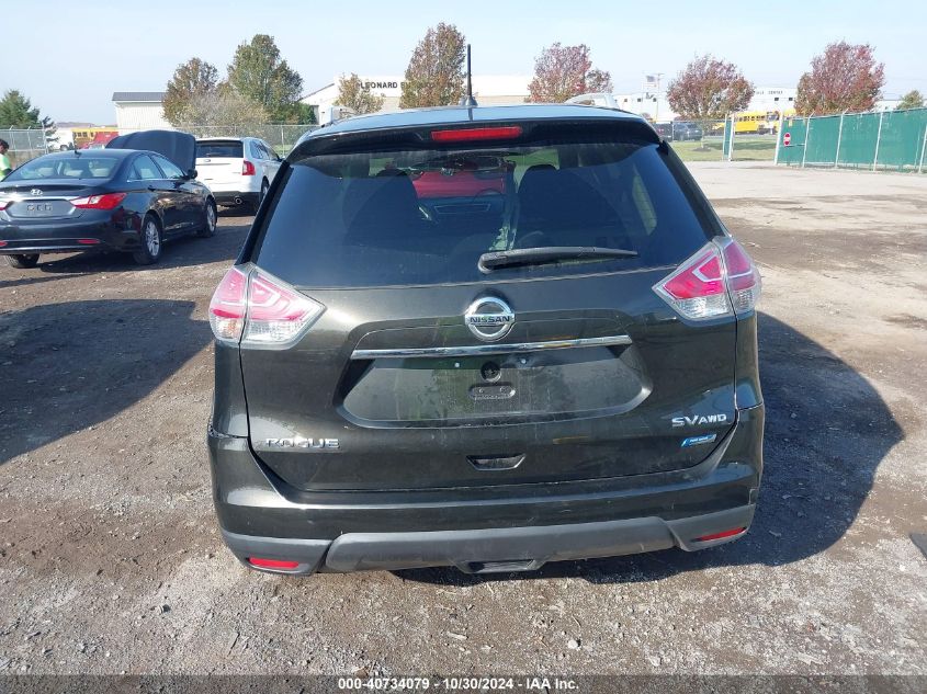 2014 Nissan Rogue S/Sl/Sv VIN: 5N1AT2MV5EC779877 Lot: 40734079