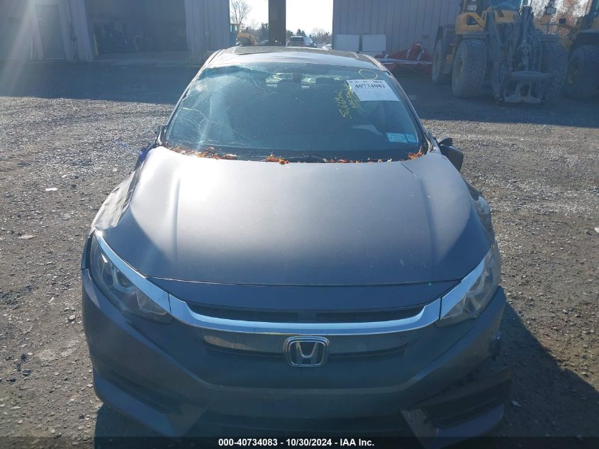 2018 Honda Civic Ex VIN: 2HGFC2F70JH596047 Lot: 40734083